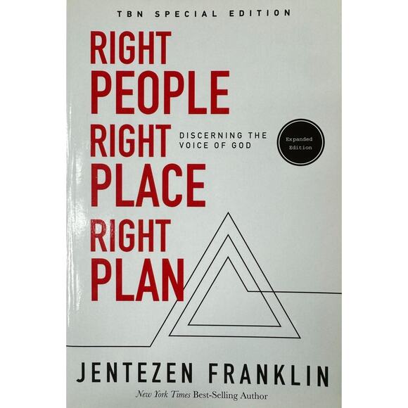 Right People Right Place Right Plan by Jentezen Franklin (Paperback) - Picture 1 of 6